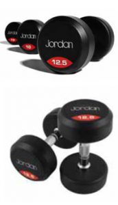 Dumbbells Solid Rubber Weights