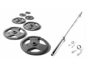 Olympic Disc (Cast) sets with Bar & collars GA7010