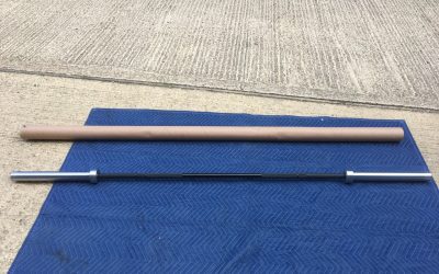 Gym Academy Olympic Bar (20kg) Black/ Silver